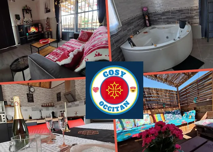 Le Cosy Occitan Villa Chaleureuse Independante Baignoire Terrasse Jardin