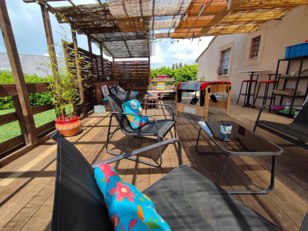 Le Cosy Occitan Chaleureuse Independante Baignoire Terrasse Jardin Holiday home Carcassonne