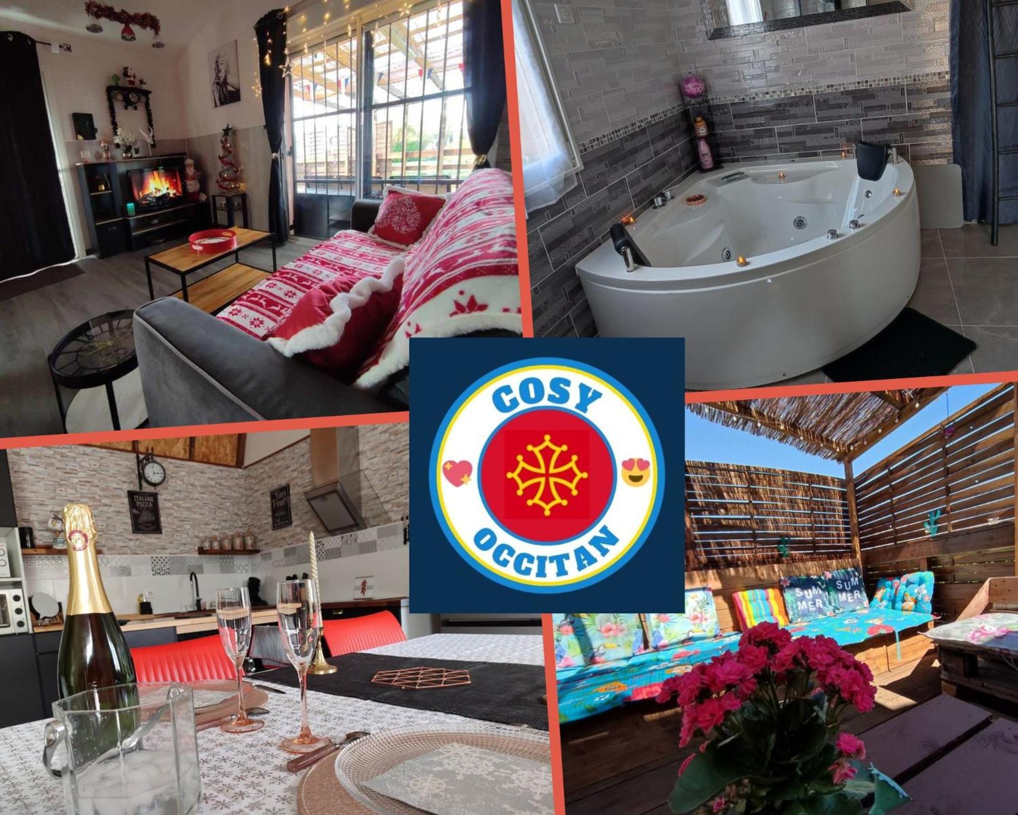 Le Cosy Occitan Chaleureuse Independante Baignoire Terrasse Jardin